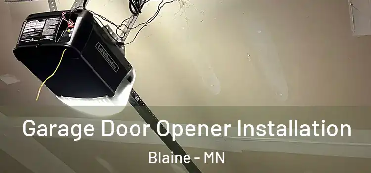  Garage Door Opener Installation Blaine - MN