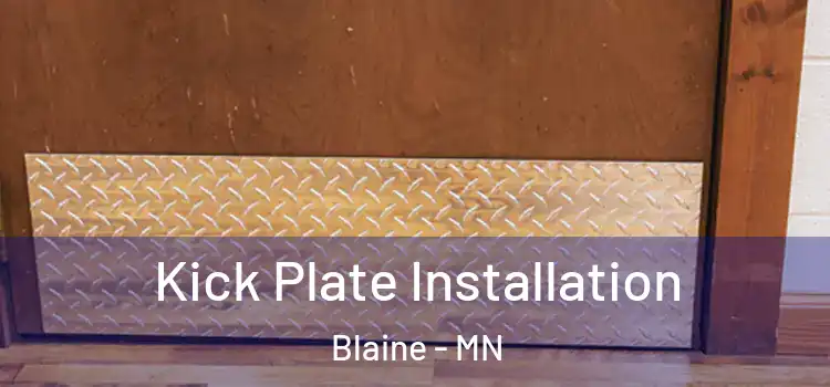 Kick Plate Installation Blaine - MN
